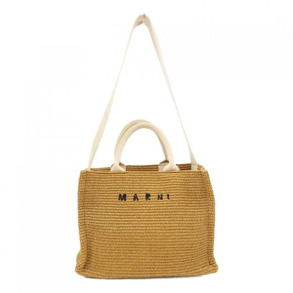 Marni Handbags - Marni EAST-WEST Tote Bag Cotton Nylon Tote Bag